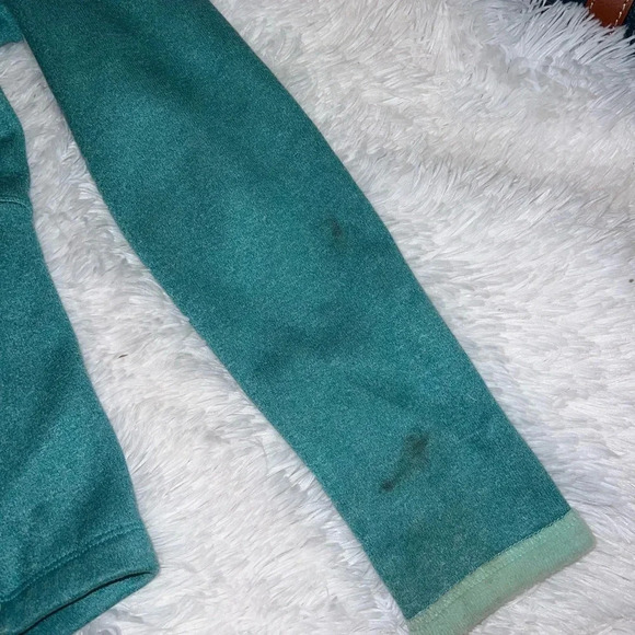 Women’s North Face Zip Up Jacket Blue with Fleece Lining size Medium Base Layer - Picture 3 of 7